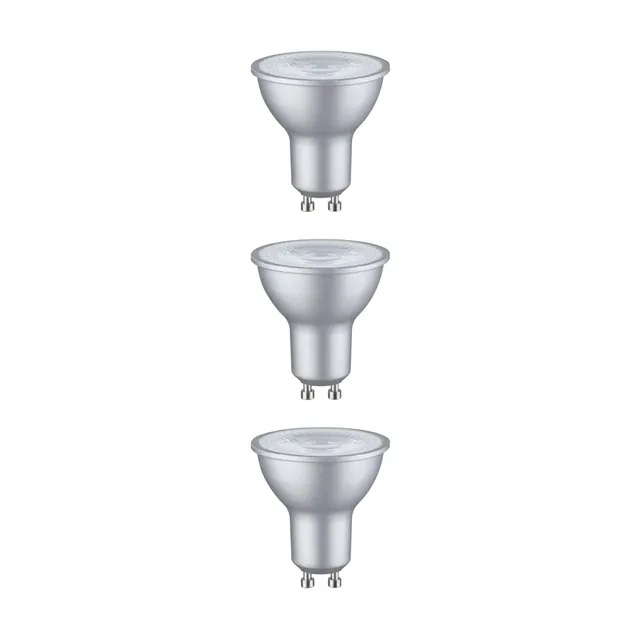 Paulmann Set Standard 5232 GU10 Reflektor 3er Chrom 2700K