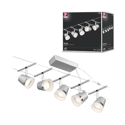 Paulmann CorDuo 94459 Cone Seilsystem Chrom matt GU5,3 5x10W