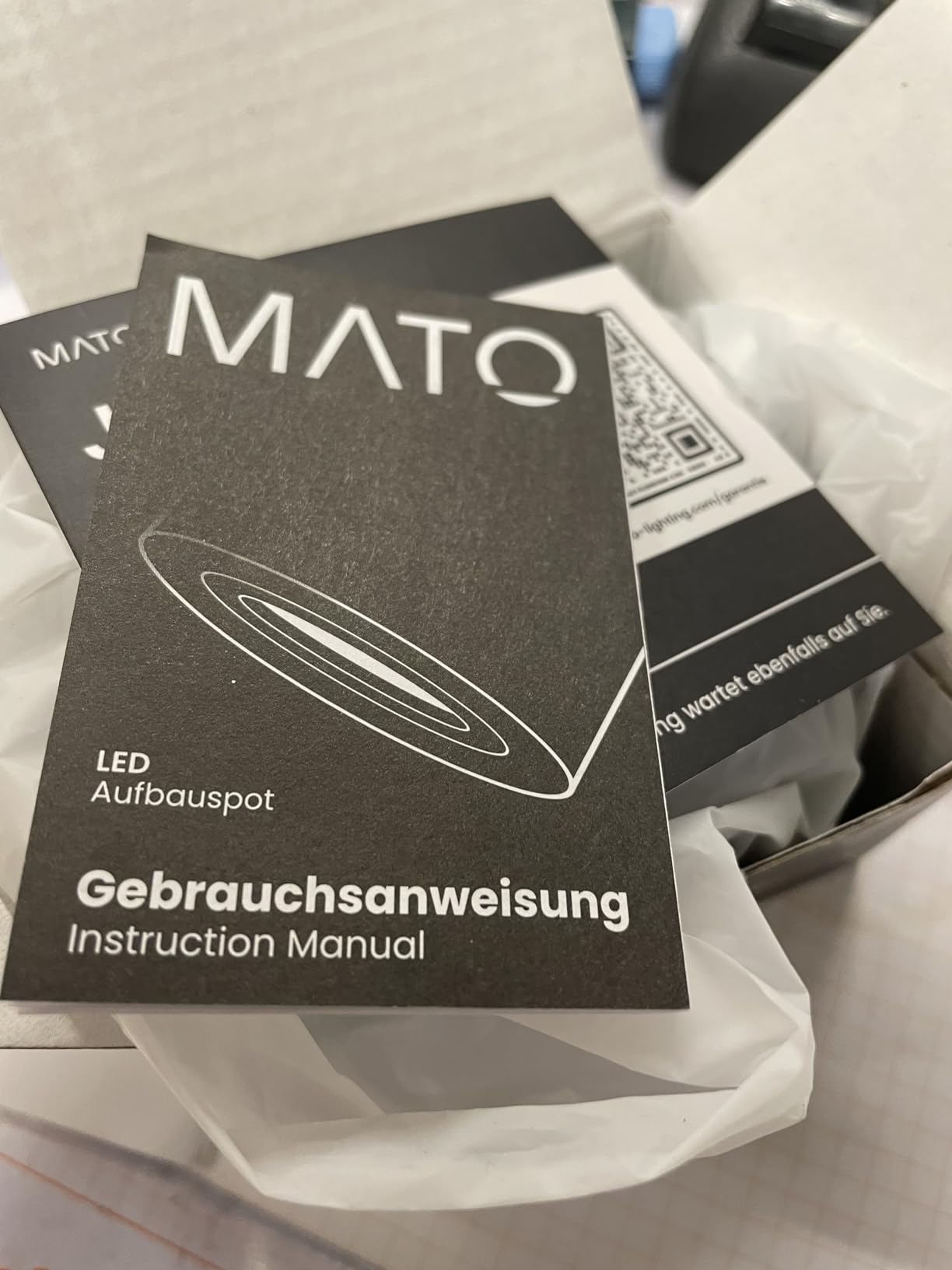 MATO Aufbaustrahler Decken-Spot schwarz schwenkbar 1 Stk