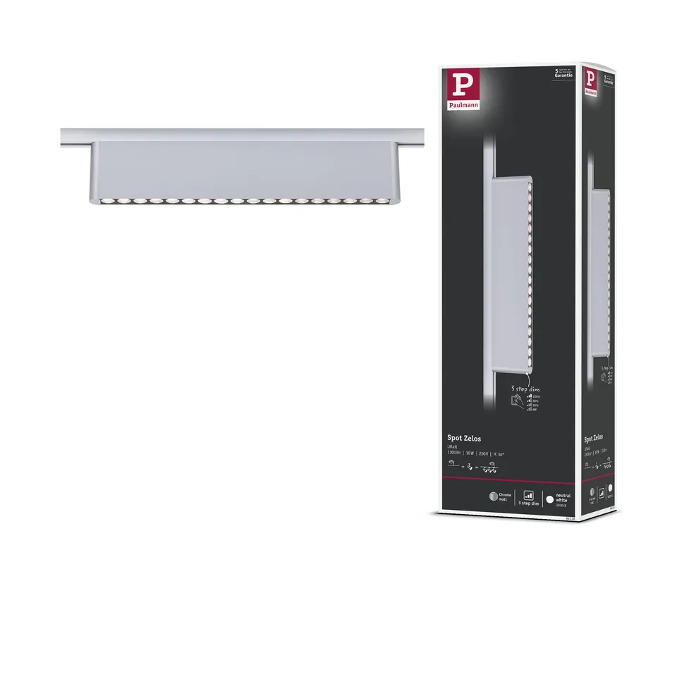 Paulmann URail Zelos 95718 Lightbar Chrom 4000K