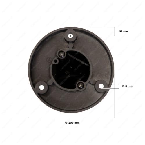 Hoftronic Aspen Pollerleuchte 60cm schwarz 2700K warmweiß