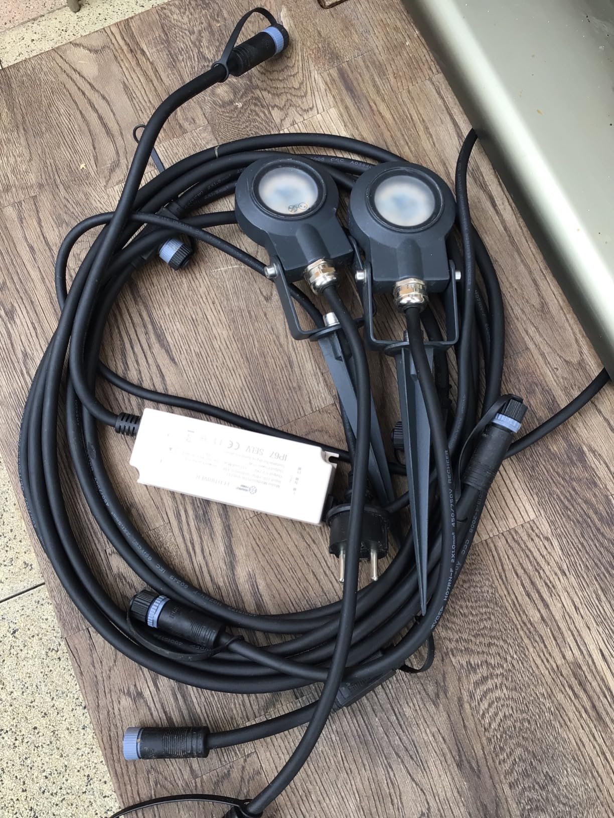 Paulmann Plug & Shine 93696 Erdspieß Basisset 3er Warmweiß