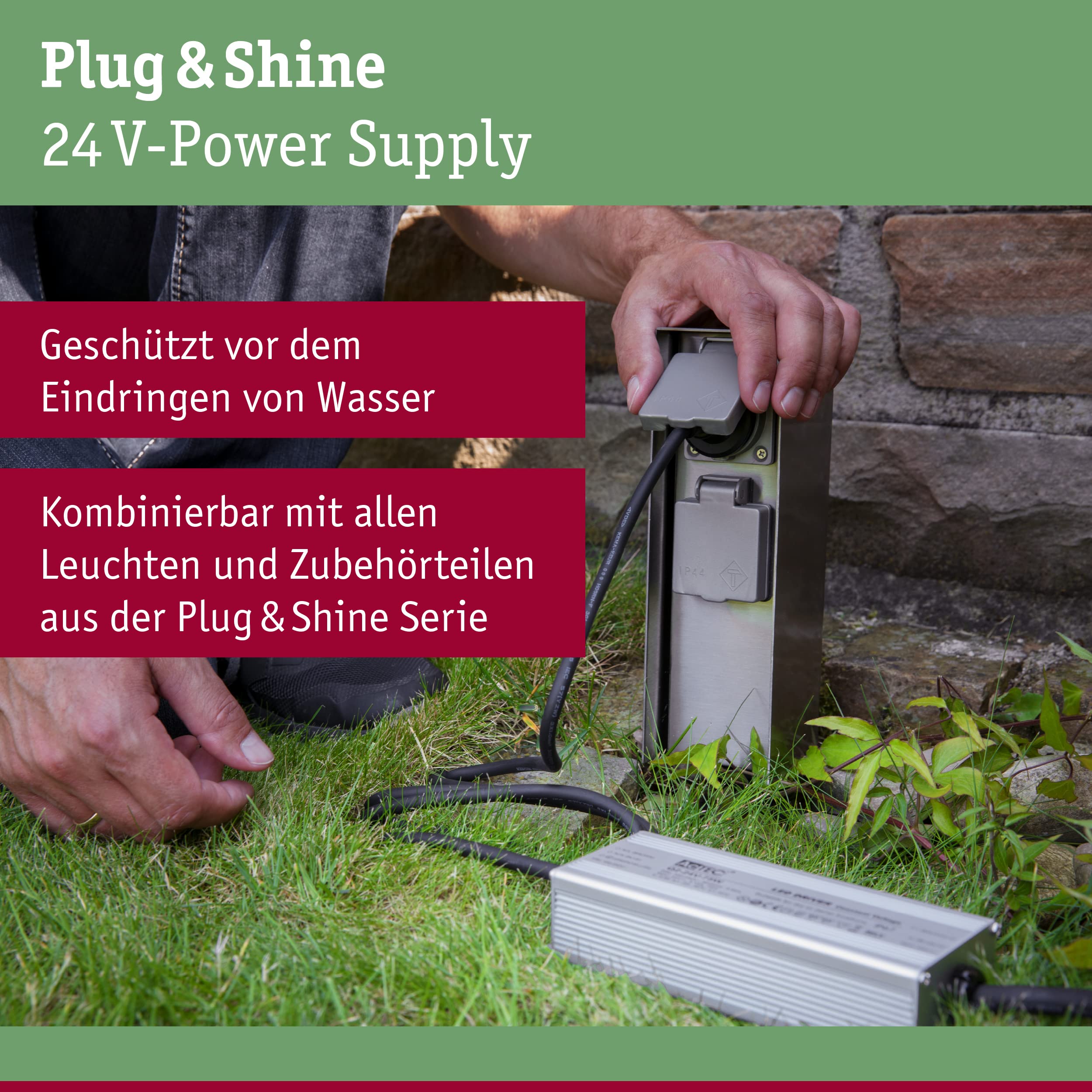 Paulmann Plug & Shine Trafo 98848 Netzteil 21W IP44
