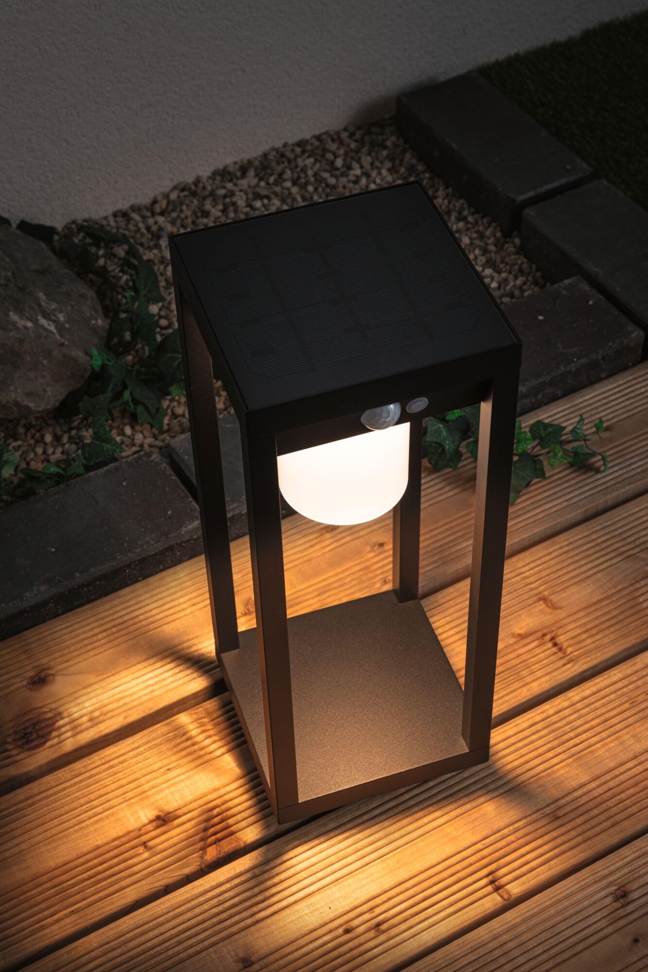 Paulmann Marisol 94573 Solarleuchte Schwarz Bewegungsmelder