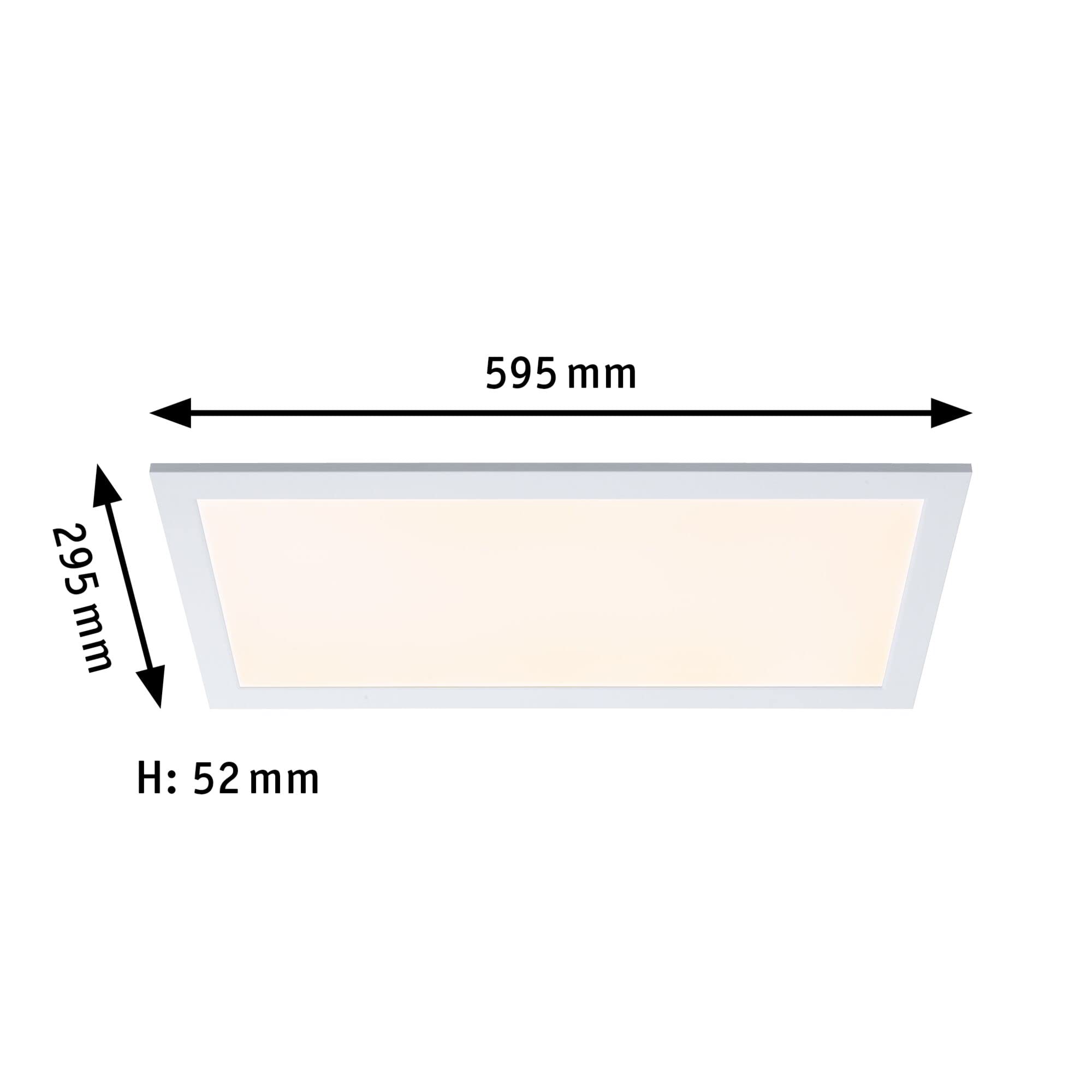 Paulmann 79808 Amaris LED Panel 600x300mm RGBW weiß