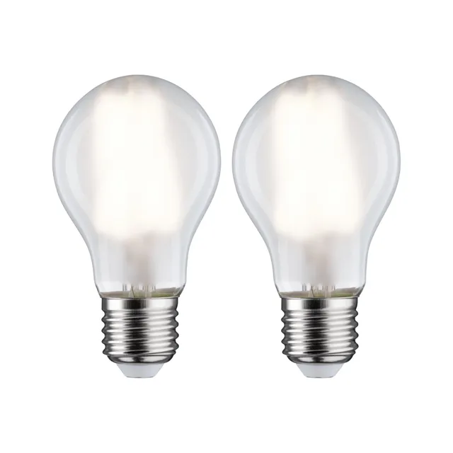 Paulmann 28924 LED Birne E27 2er Set 806lm 4000K matt