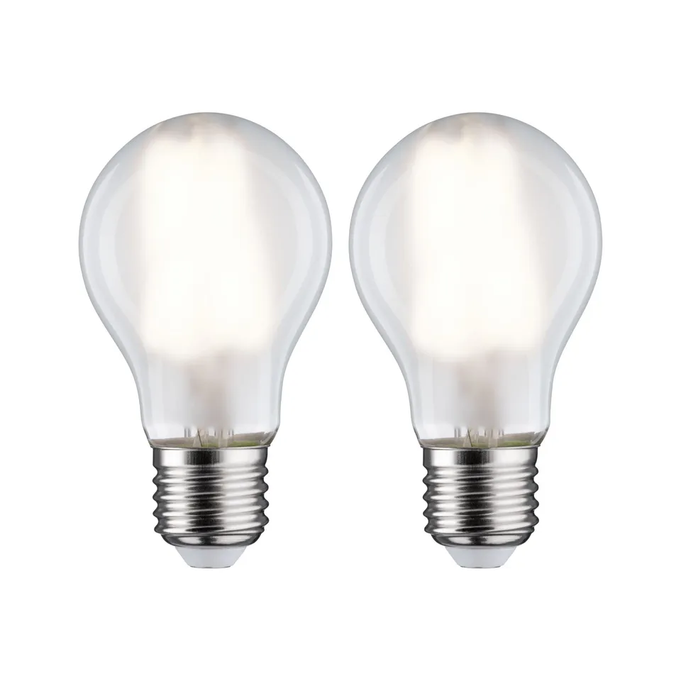 Paulmann 28924 LED Birne E27 2er Set 806lm 4000K matt