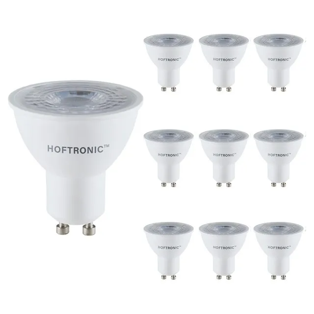 Hoftronic GU10 LED Spot 4000K 10er neutralweiß