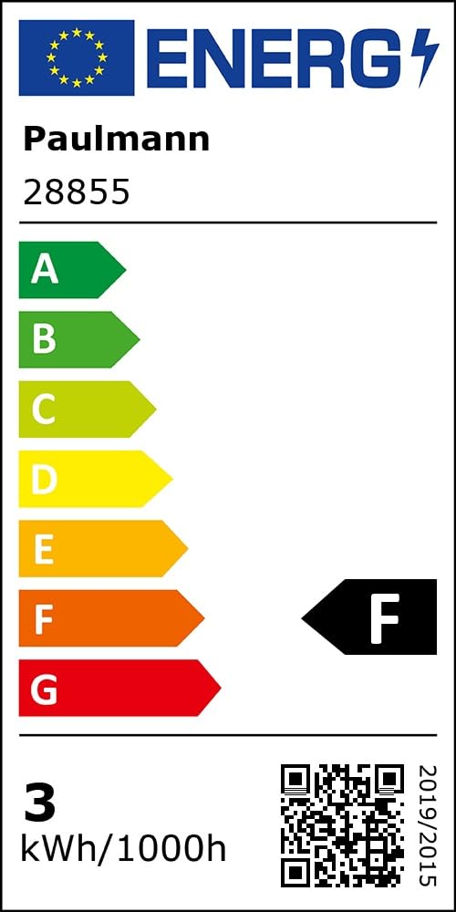 Paulmann 28855 LED Kerzenlampe E14 Filament warmweiß 2er-Set