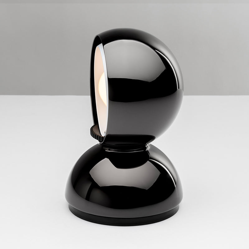Artemide Eclisse PVD Tischleuchte Schwarz verstellbar