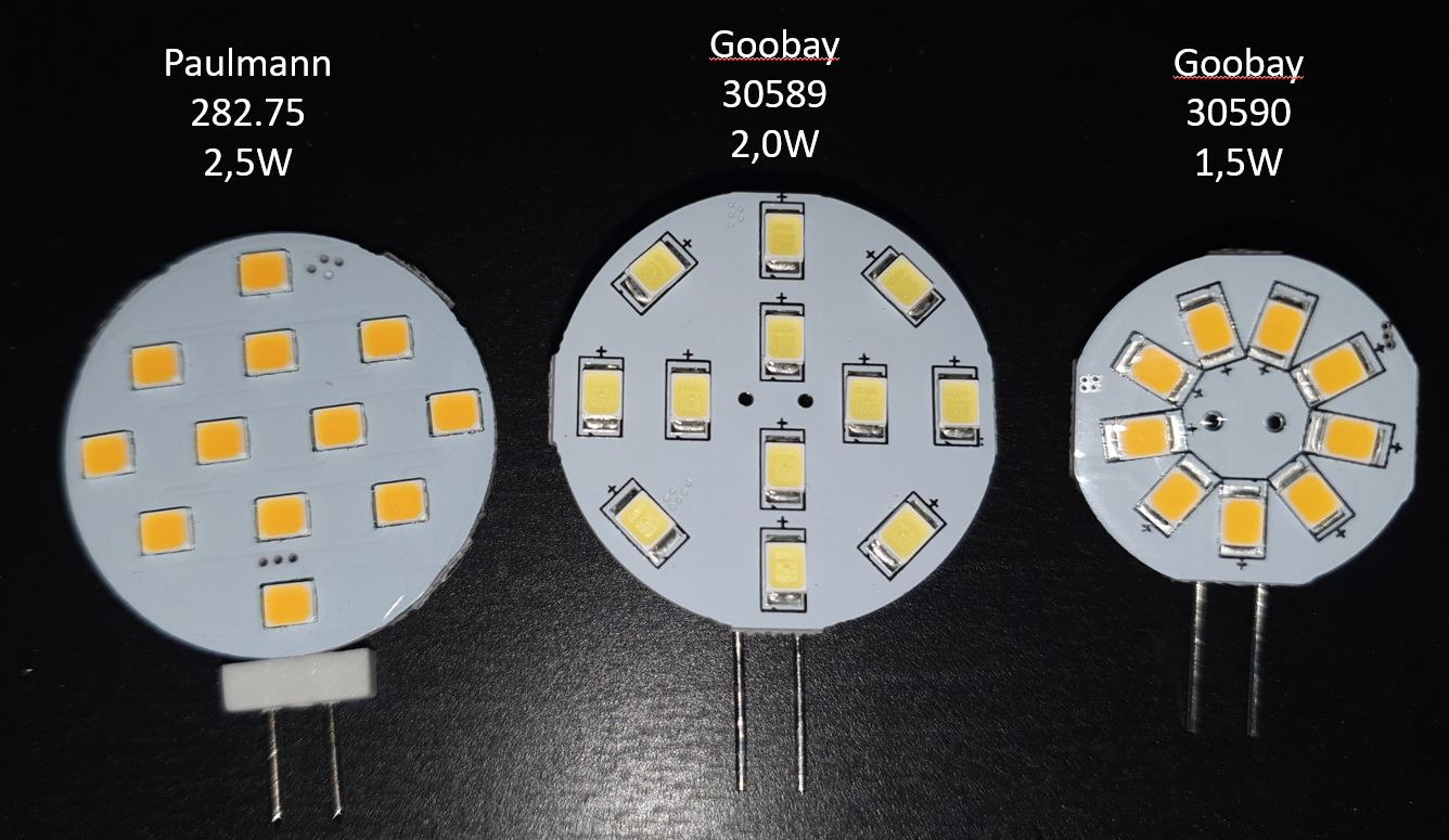 Paulmann 28275 G4 LED Stiftsockellampe 2,5W 12V Warmweiß