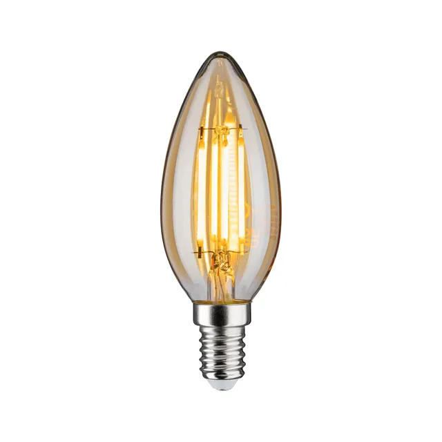 Paulmann 28705 LED Kerze E14 Gold 4,7W 2500K dimmbar