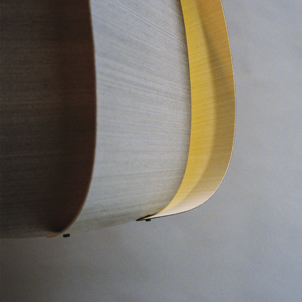 Bruck Alba Pendelleuchte Holz handbemalt