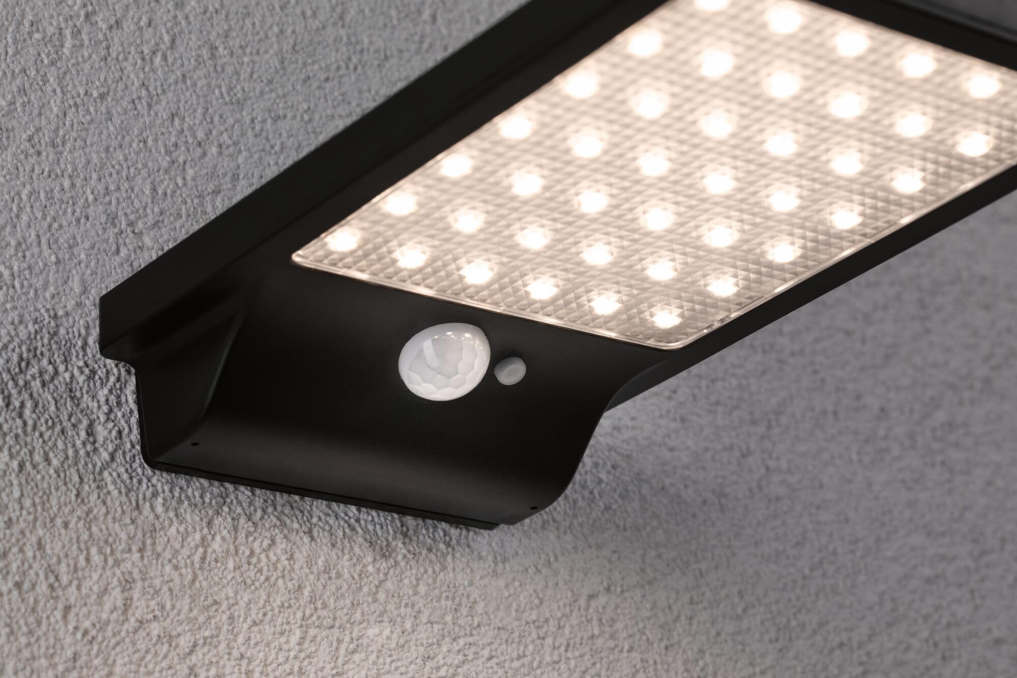Paulmann Solveig 95393 Solar-Wandleuchte schwarz 3000 K
