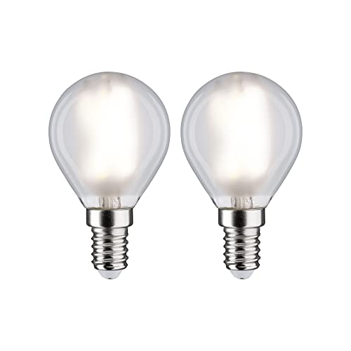 Paulmann 28919 LED Tropfenlampe E14 2er-Set matt 4000K
