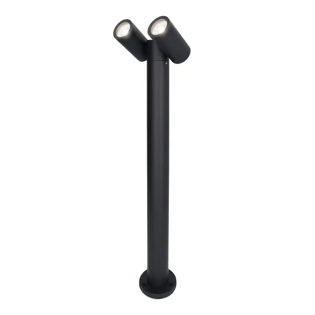 Hoftronic Aspen Pollerleuchte 60cm schwarz 2700K warmweiß