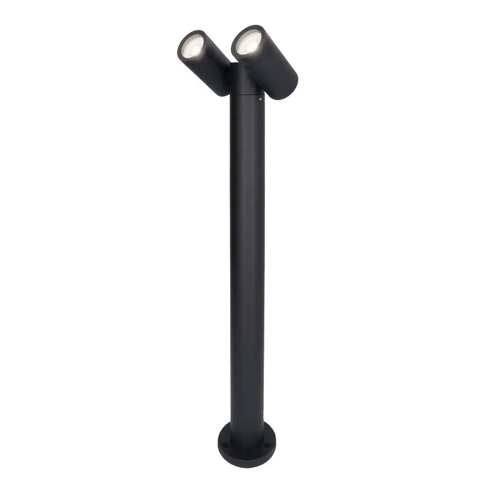 Hoftronic Aspen Pollerleuchte 60cm schwarz 2700K warmweiß