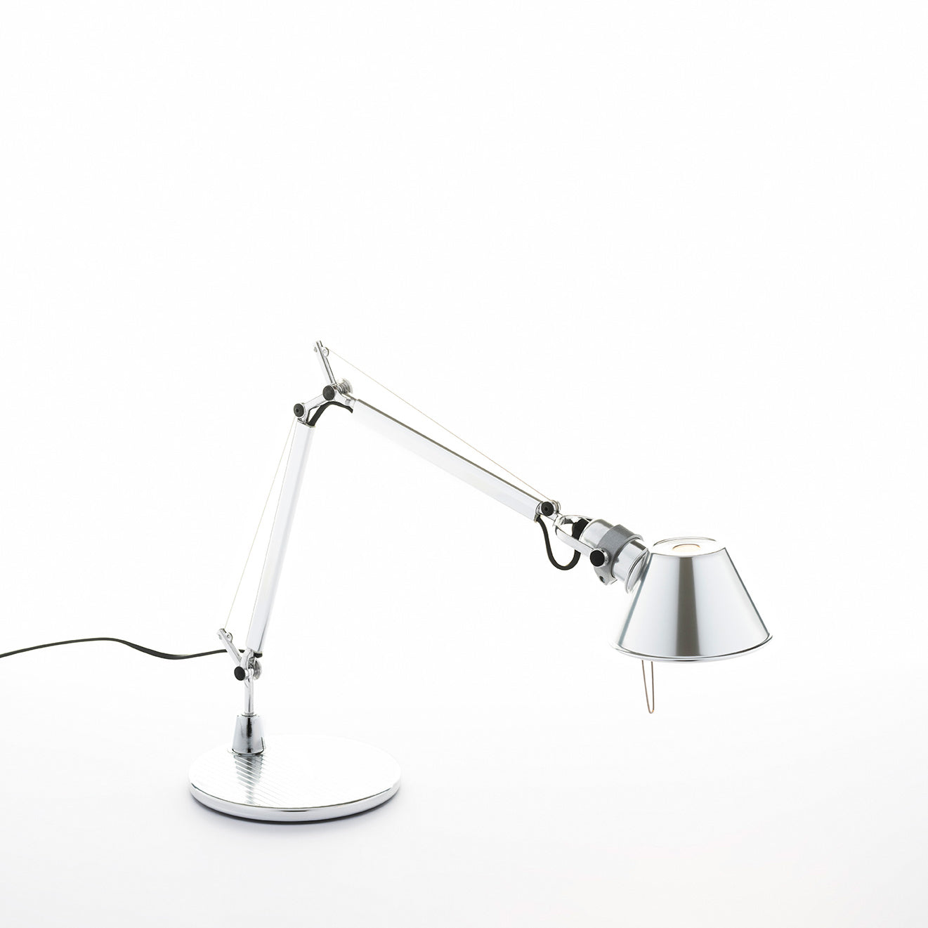 Artemide Tolomeo Micro Schreibtischleuchte Aluminium dimmbar