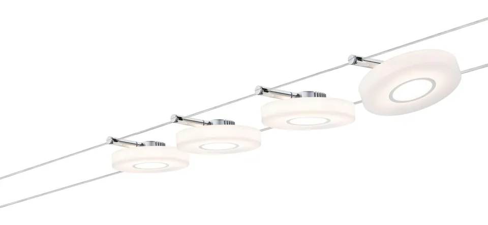 Paulmann DiscLED 50109 Seilsystem Tunable White 4x4W