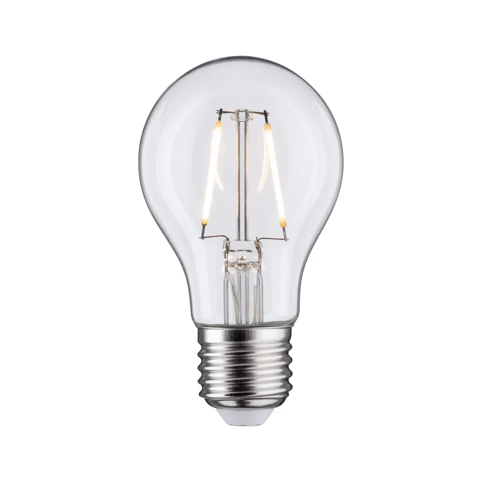 Paulmann Filament 28614 LED-Birne E27 3W warmweiß klar