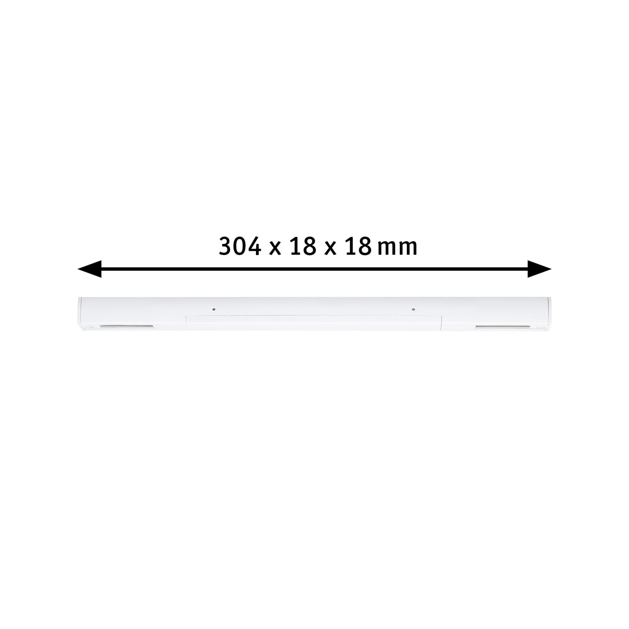 Paulmann URail 95668 Mitteleinspeisung Zigbee 3.0 Signalweiß dimmbar