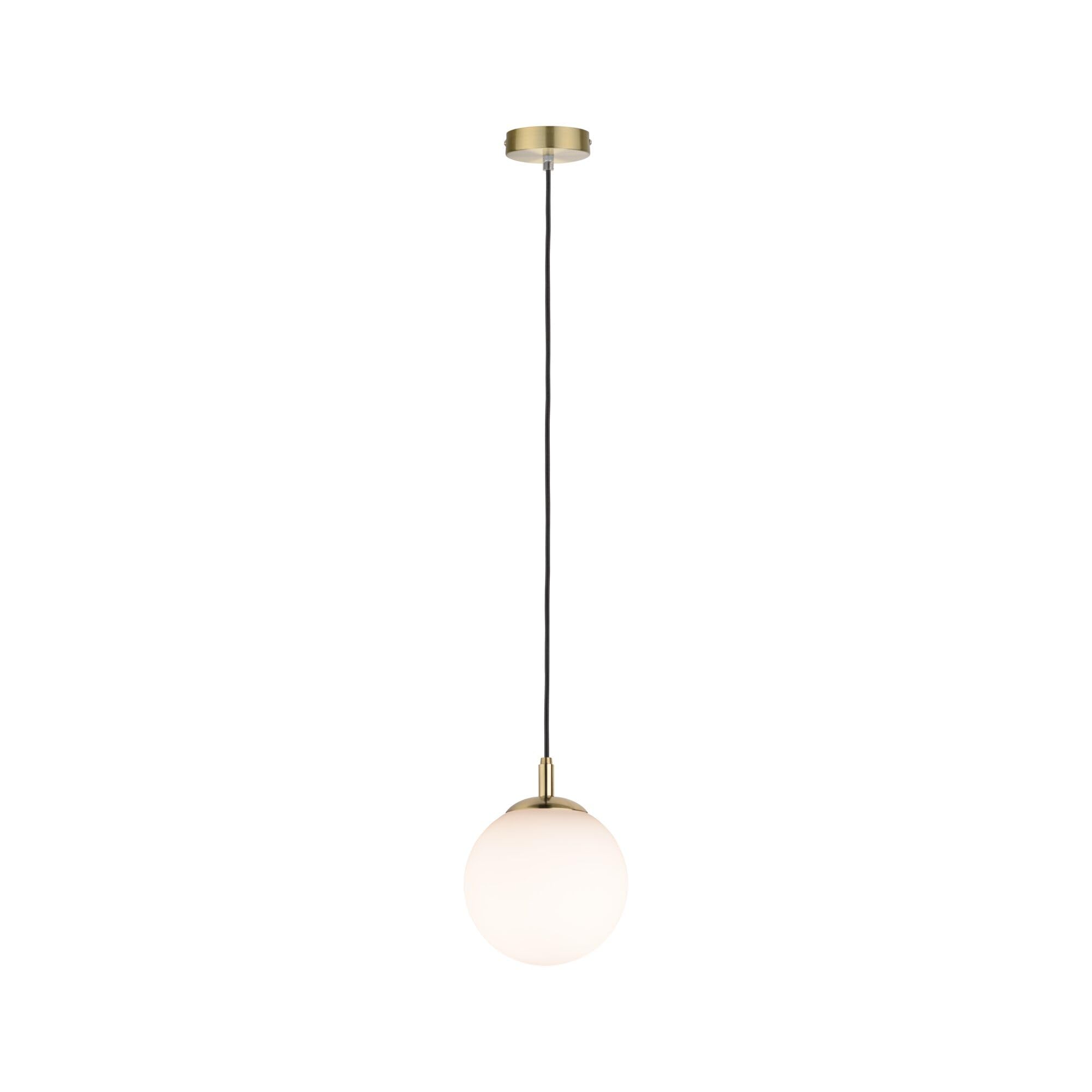 Paulmann Neordic Menja 79733 Pendelleuchte Weiß-Messing E27