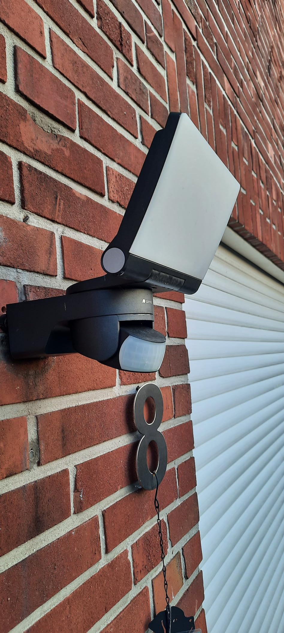 MATO Lumax LED-Strahler 30W mit Bewegungsmelder anthrazit