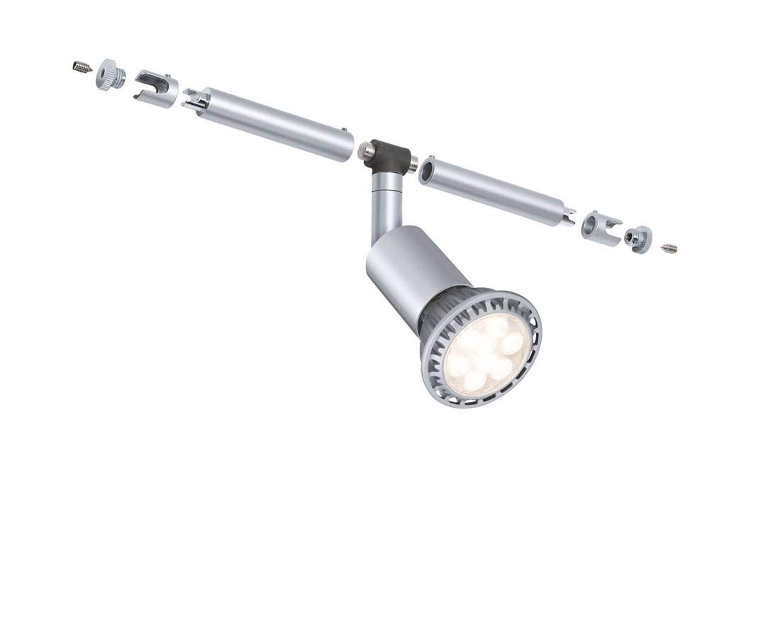 Paulmann 94139 Salt Seilspot GU5,3 Chrom matt ohne Leuchtmittel