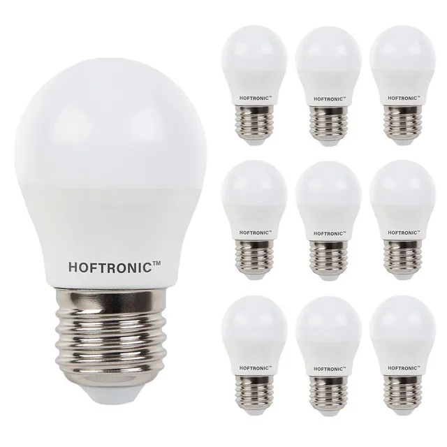 Hoftronic LED E27 Glühbirne 6500K 10er Tageslicht
