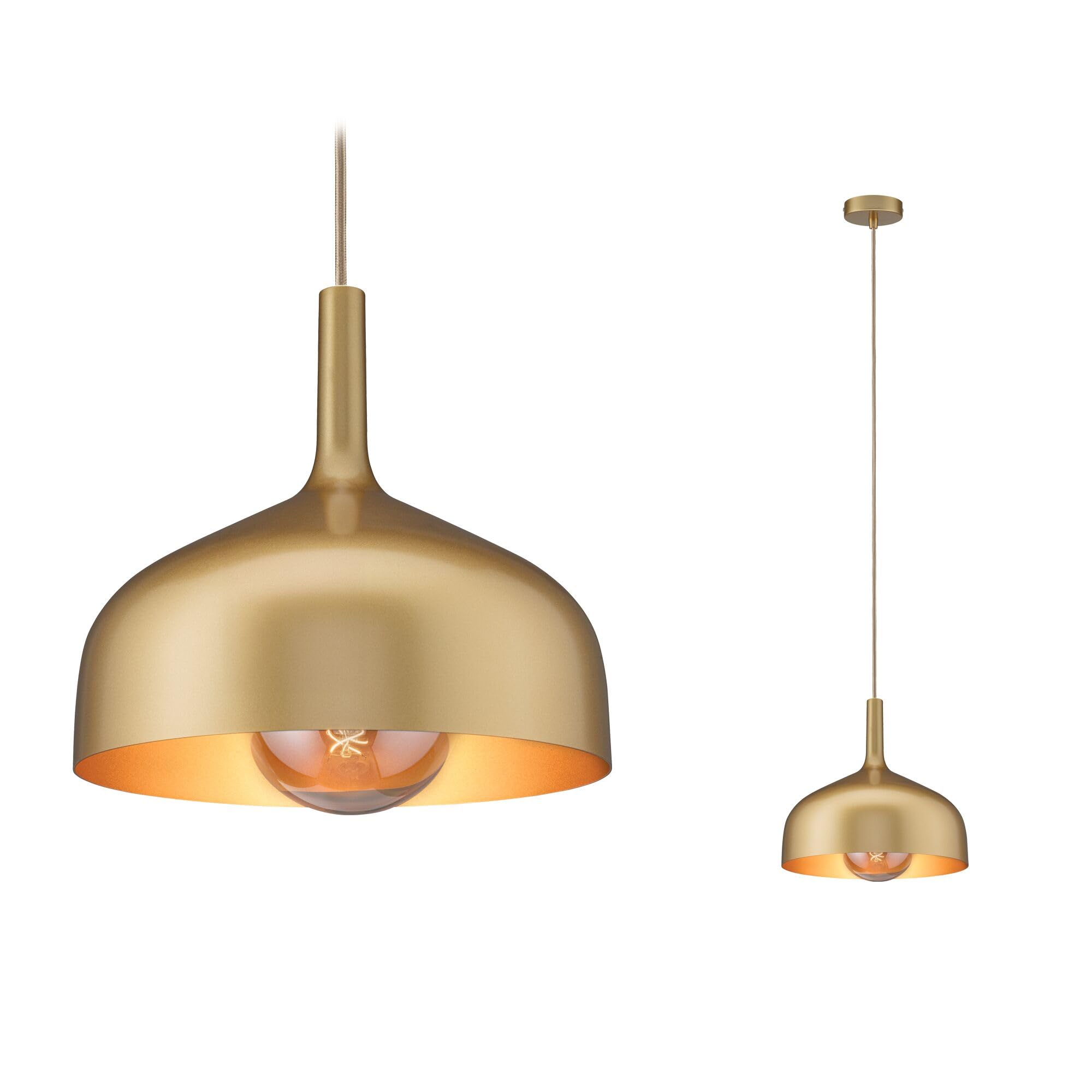 Paulmann Embla II 77066 Pendelleuchte Gold E27