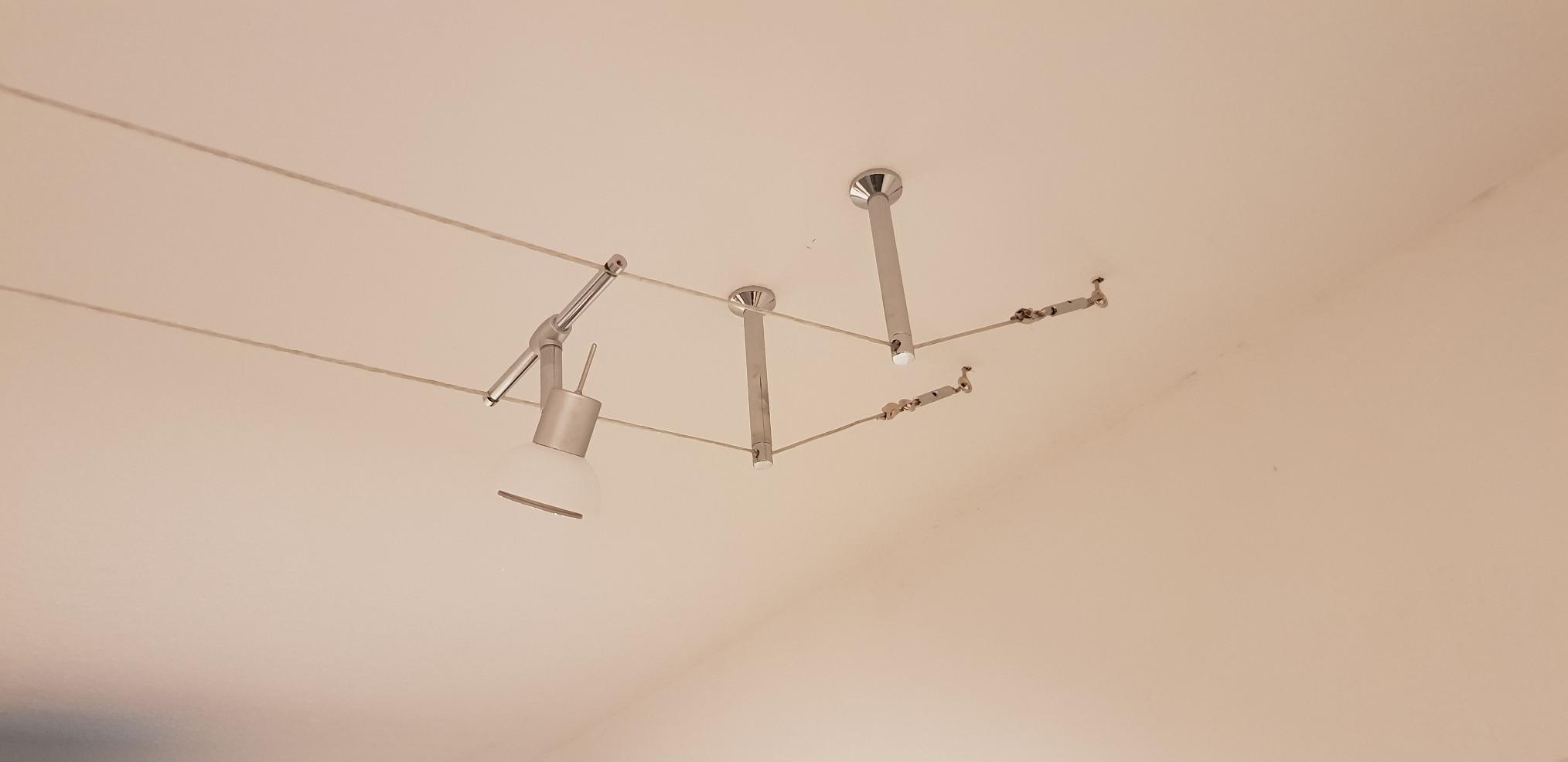 Paulmann Seilsystem 17834 Spann-Montage-Set Chrom 165mm