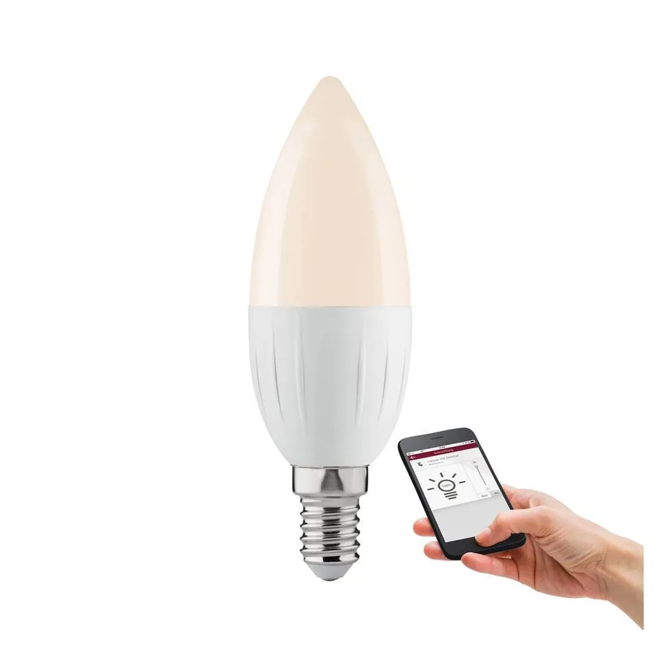 Paulmann 50055 LED Kerze E14 Zigbee dimmbar warmweiß