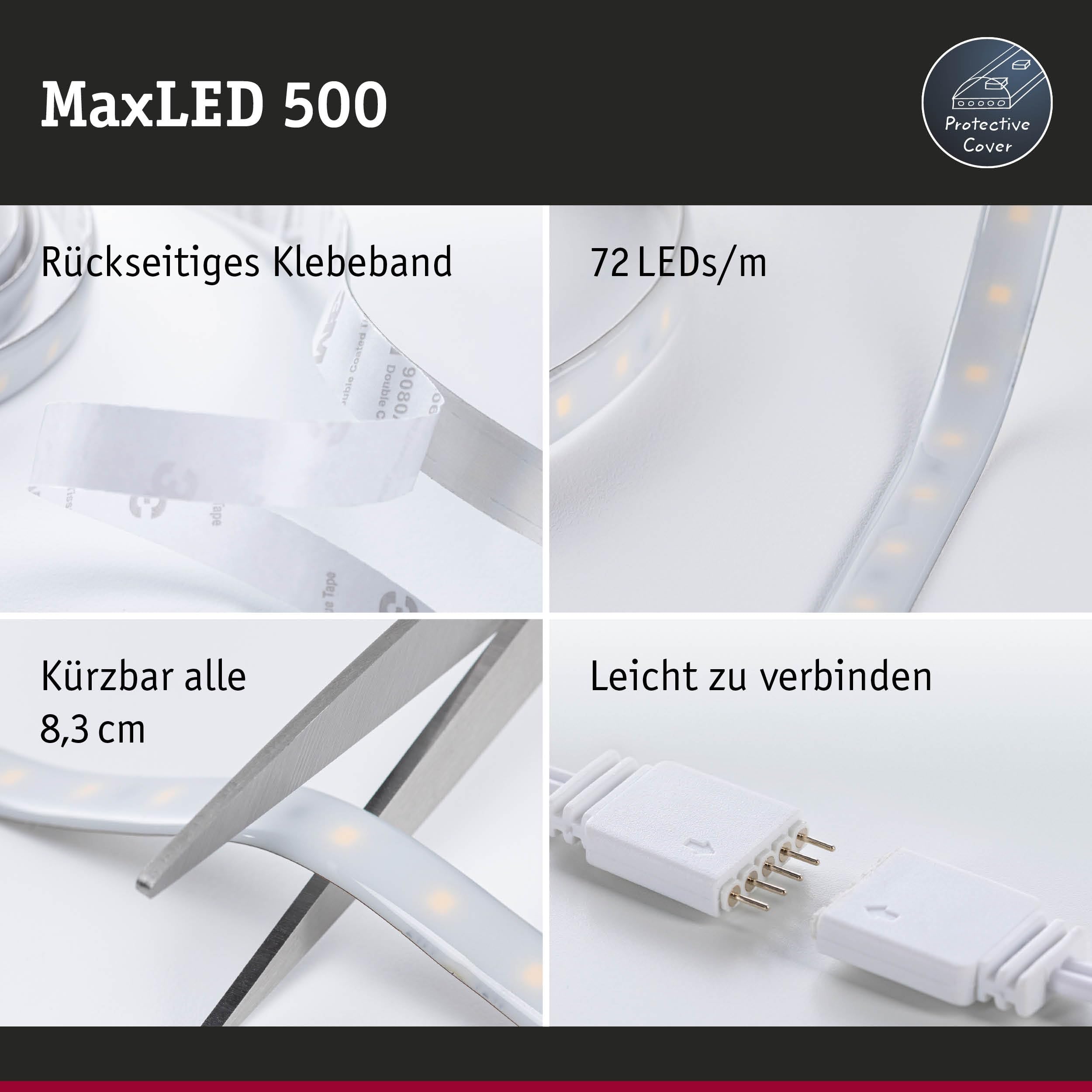 Paulmann MaxLED 500 Basisset 3 m RGBW Zigbee IP44