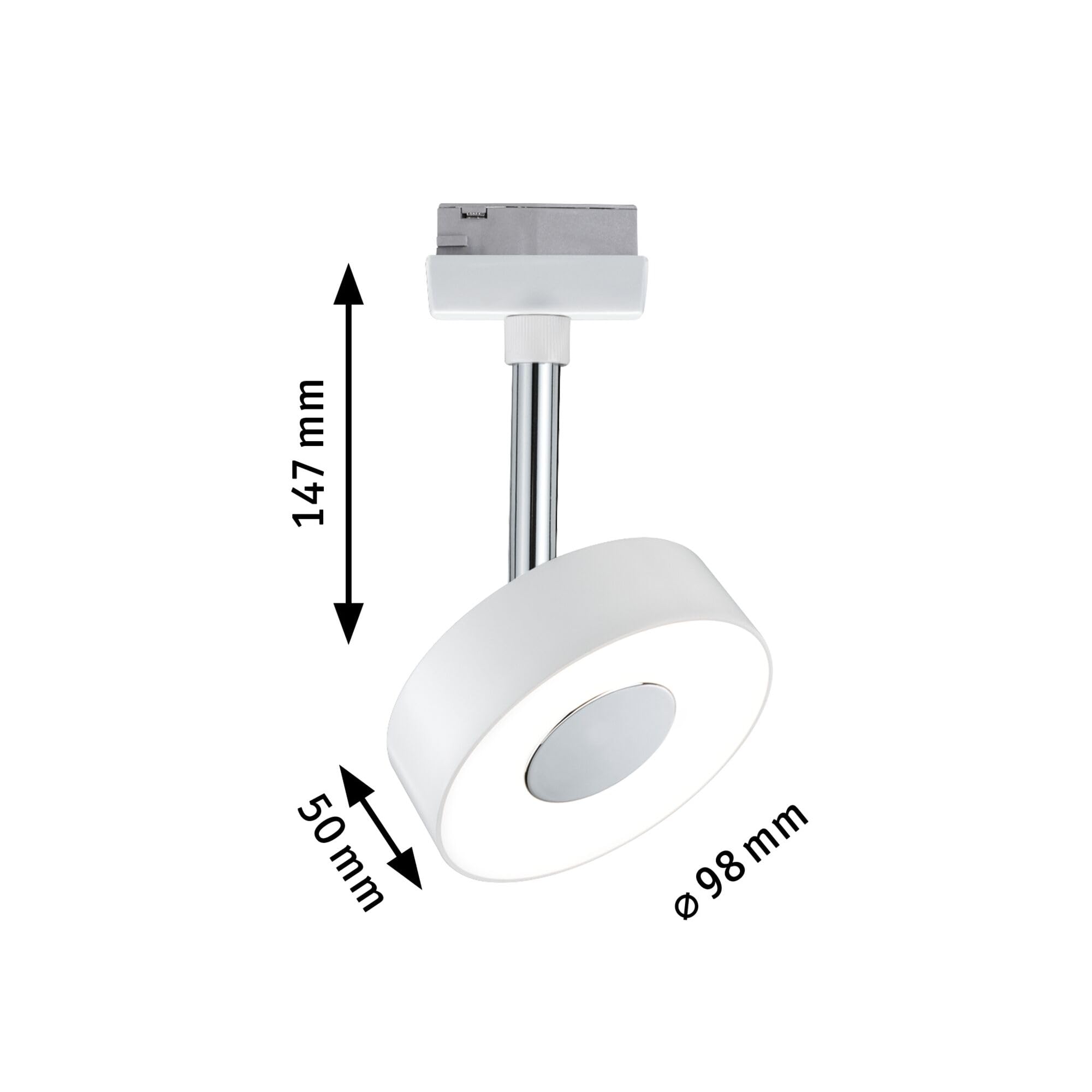 Paulmann URail Circle Spot Weiß 5W LED Schienenleuchte