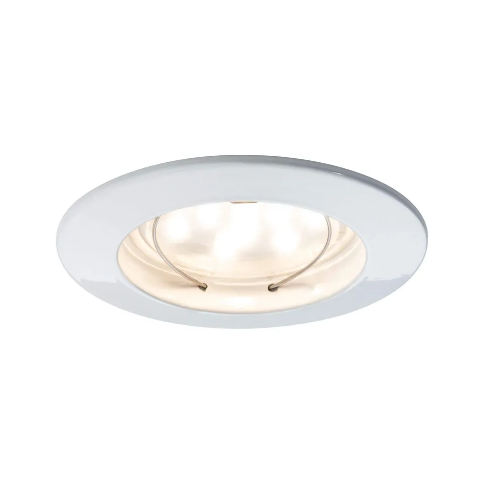 Paulmann Coin 927.55 LED Einbaustrahler 3er-Set Weiß Matt
