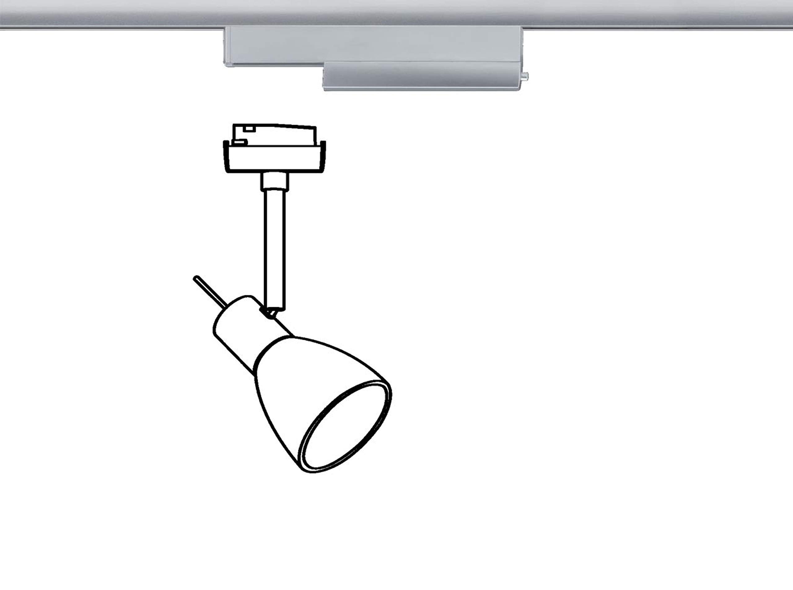 Paulmann URail 95294 Funkadapter dimmbar chrom matt