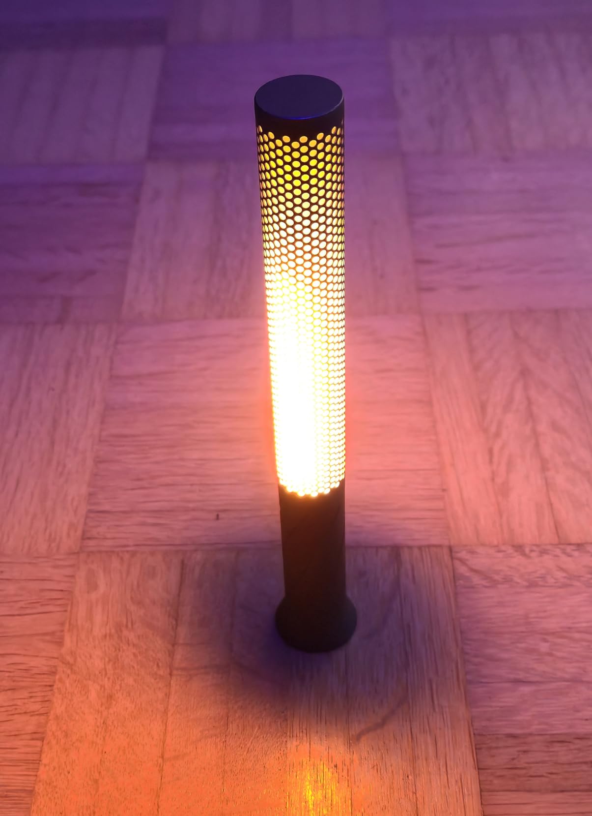Phonar LED Tischlampe kabellos dimmbar warm 2600mAh grau