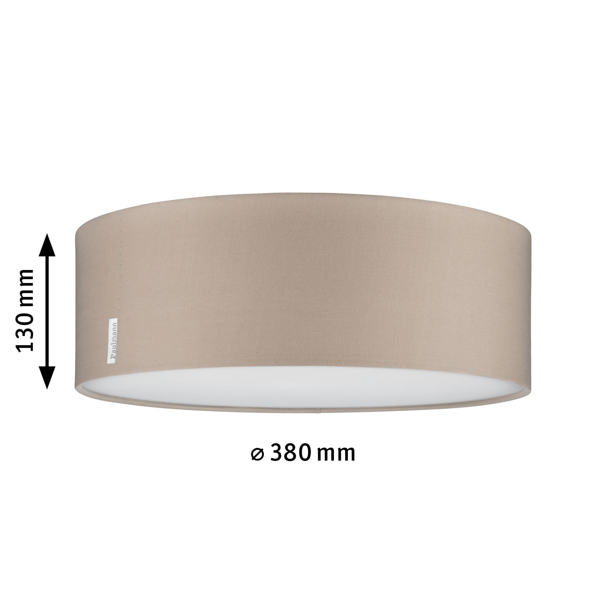 Paulmann Mari 70952 Deckenleuchte beige E27 ohne Leuchtmittel