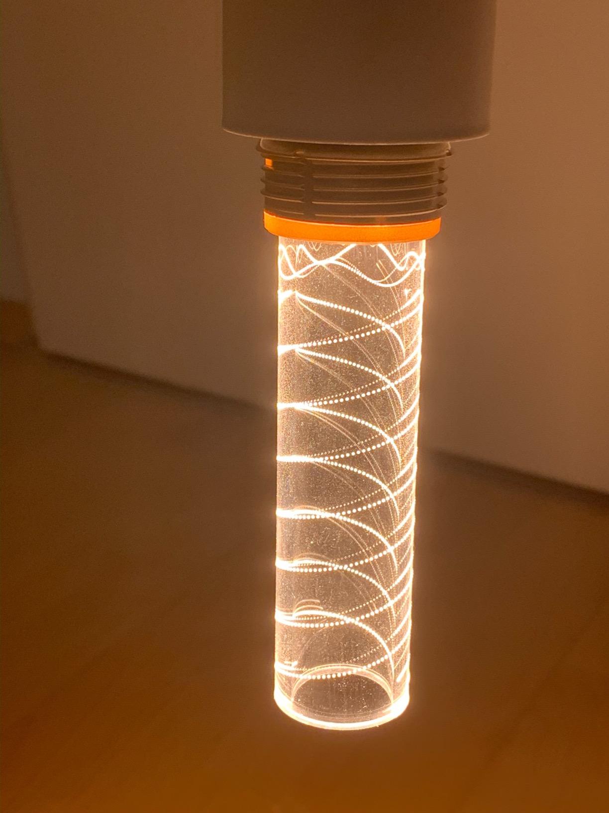 Paulmann 28601 LED-Lampe E27 Kerze Ring Gold 1800K