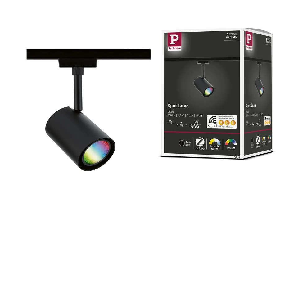 Paulmann URail Luxe 95664 Schienenspot RGBW Schwarz