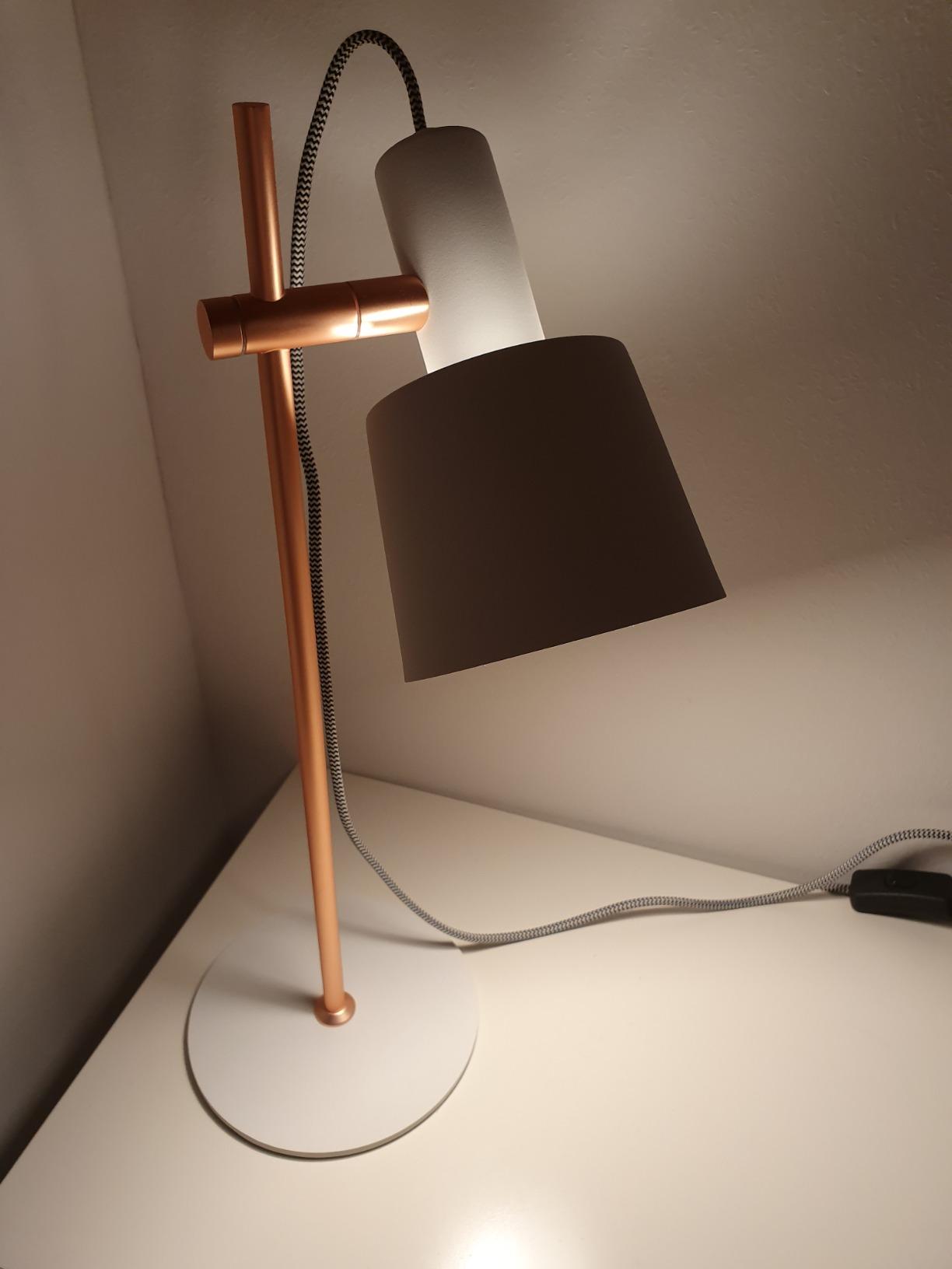 Paulmann Neordic 79658 Haldar Tischleuchte E14 weiß-kupfer