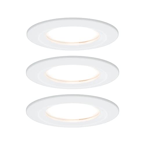 Paulmann Coin Slim LED Einbaustrahler 3er-Set warmweiß