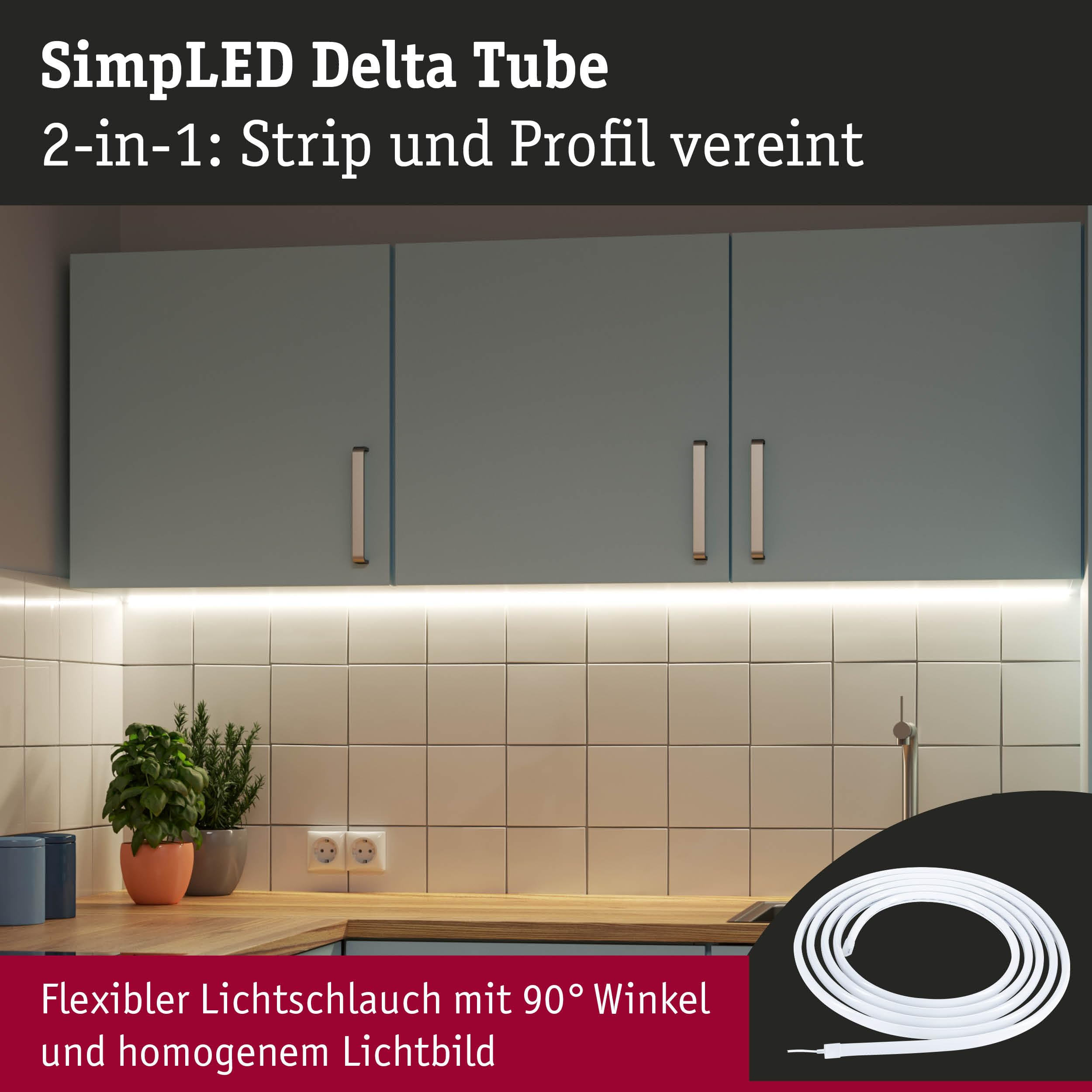 Paulmann SimpLED Delta LED-Strip 5m 3000K warmweiß