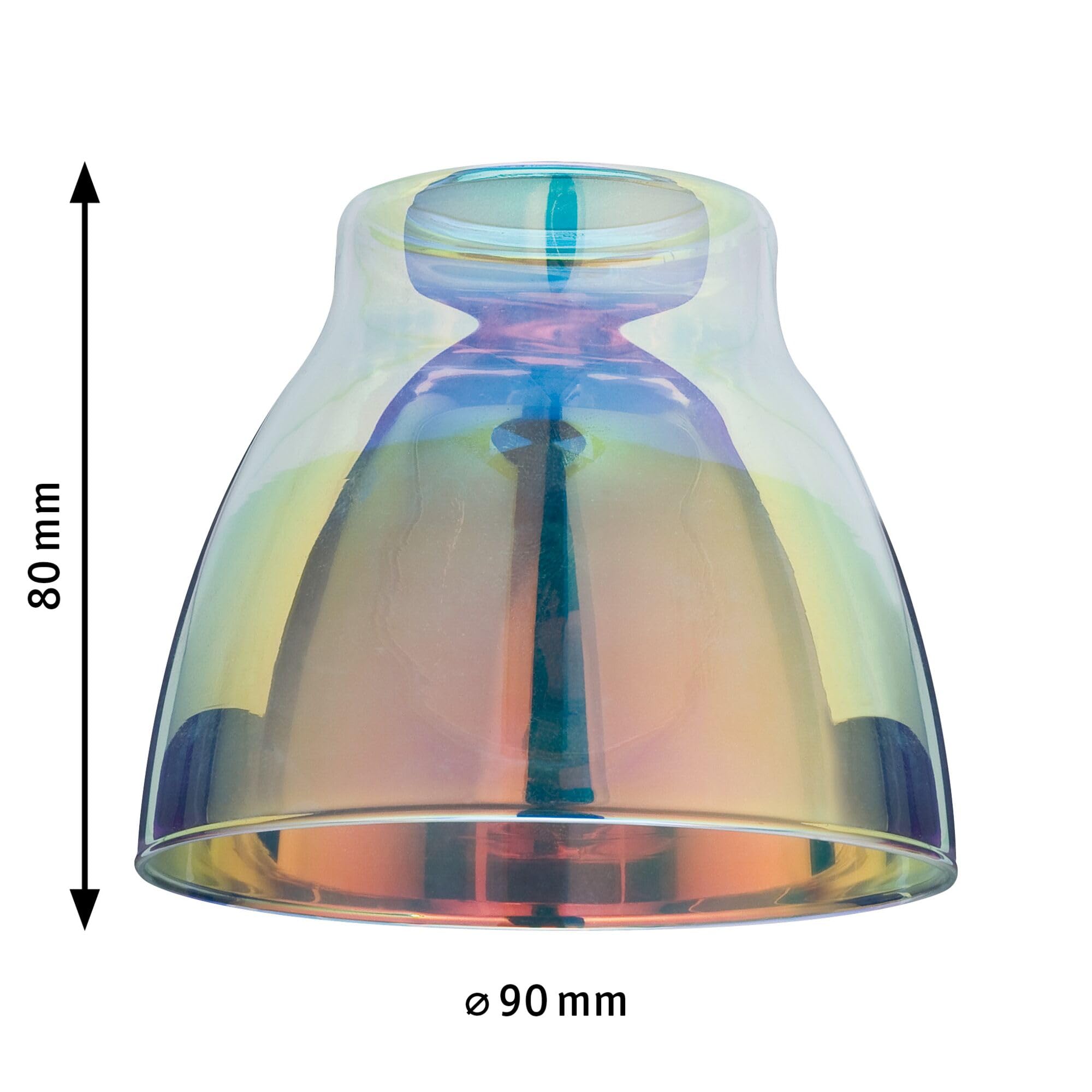 Paulmann URail Wolbi 60011 Glasschirm Bunt 9x8cm