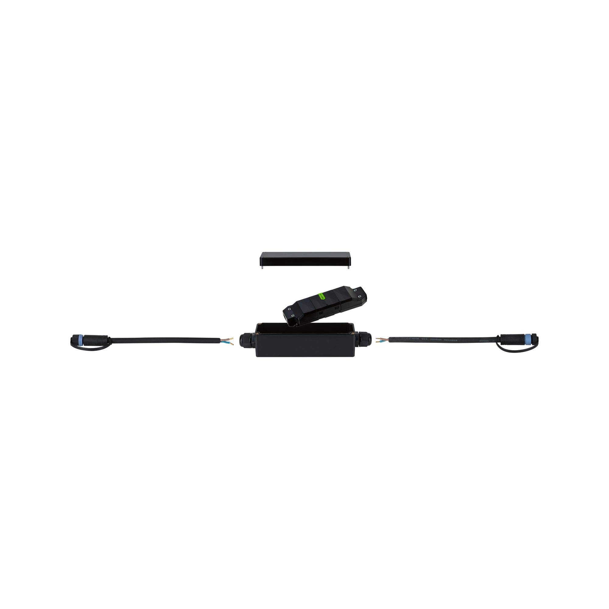 Paulmann Plug & Shine Connection Box Außenleuchte IP68 weiß