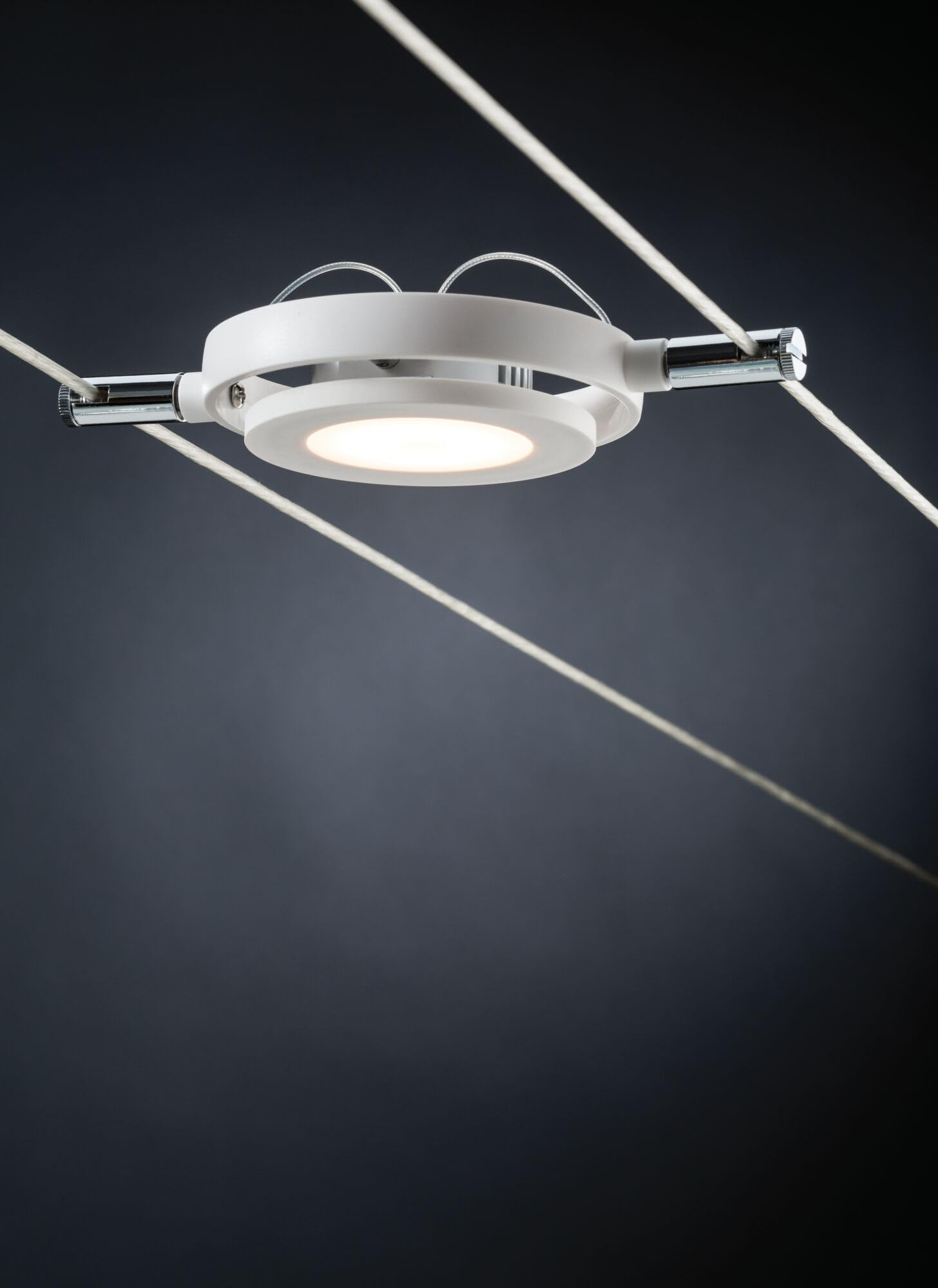 Paulmann Seilsystem 941.06 LED Seilleuchten 6er Set Weiß matt