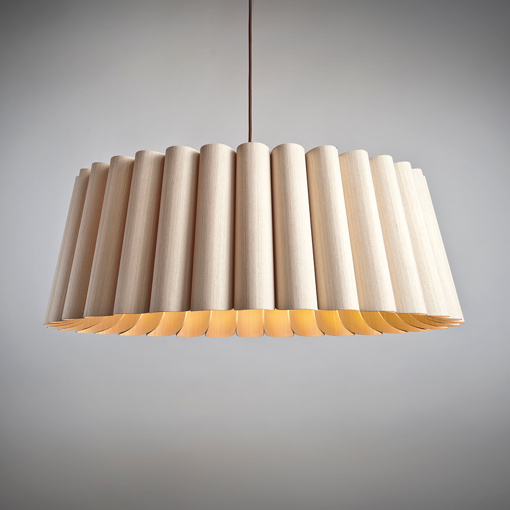Bruck Renata Pendelleuchte Holz recycelt