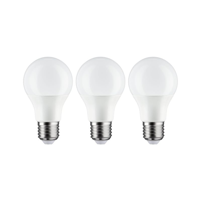 Paulmann LED-Birne E27 8W 806lm 2700K opal 3er-Pack