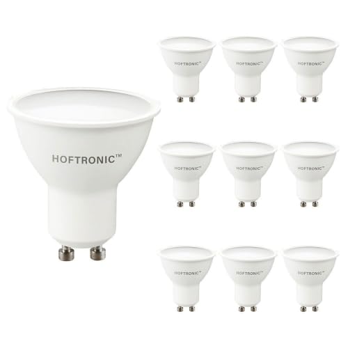 Hoftronic GU10 LED-Spots 10x 4,5W 4000K