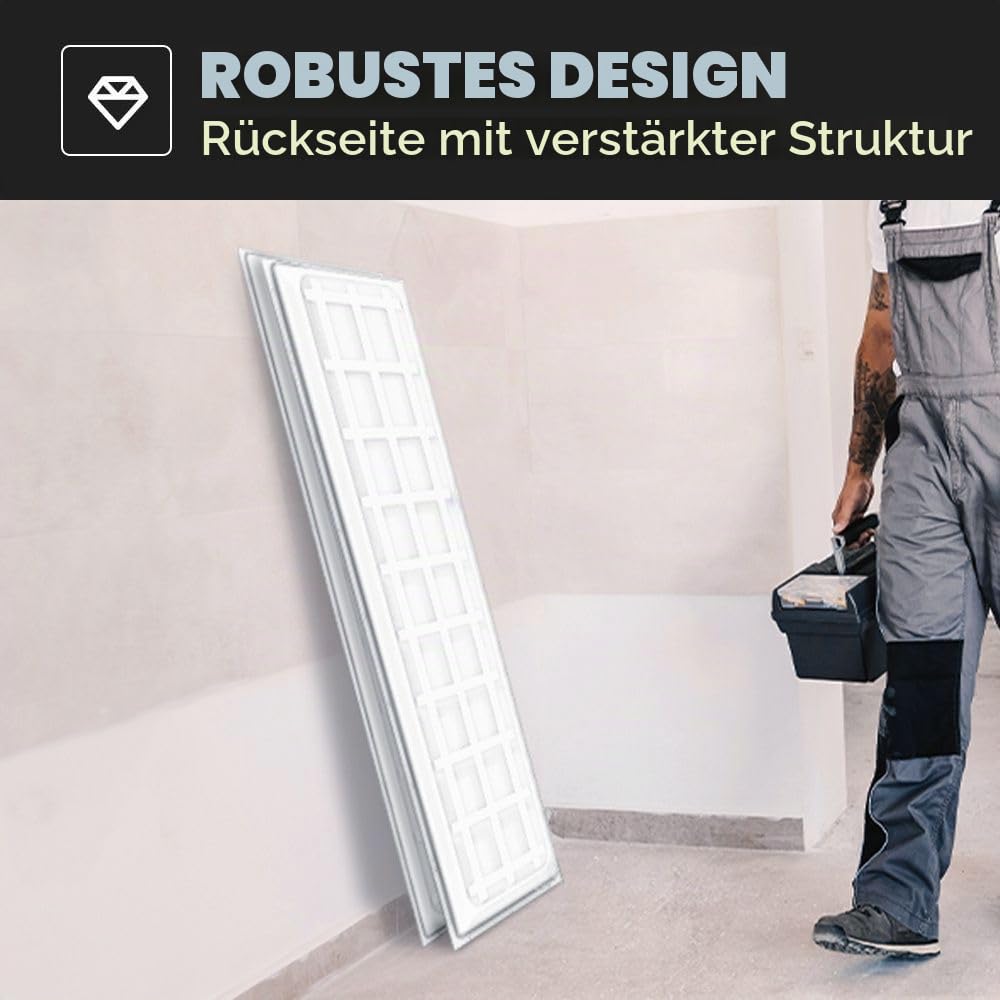 Hoftronic LED-Panel Einbau 120x30cm 36W 3000K warmweiß